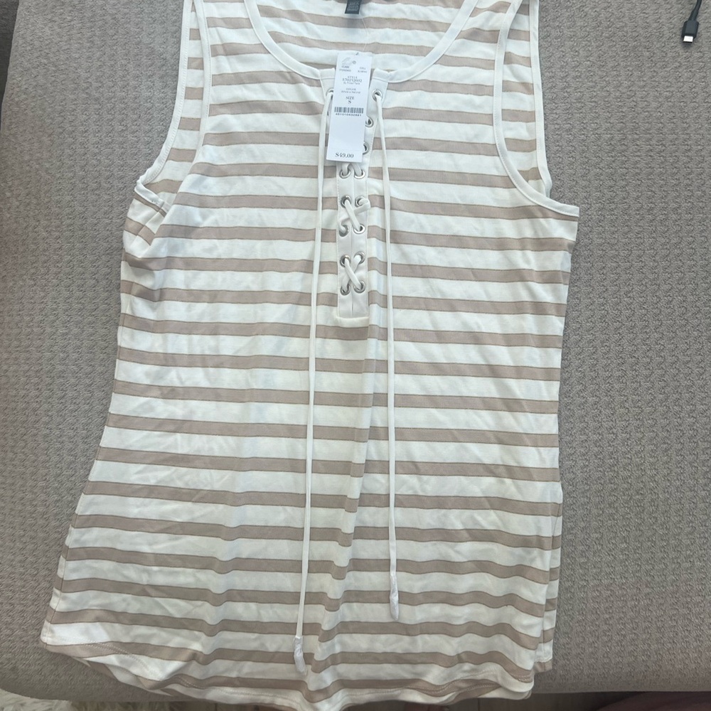 White House Black Market sleeveless tank